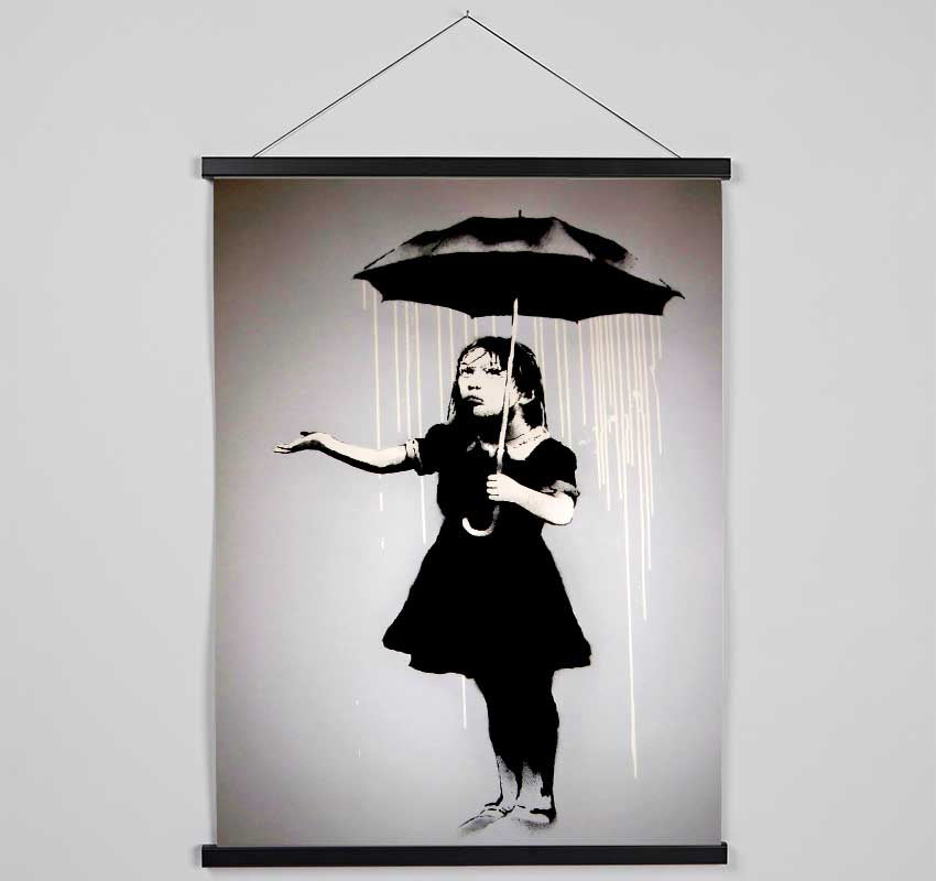 Liquid Rain Hanging Poster - Wallart-Direct UK