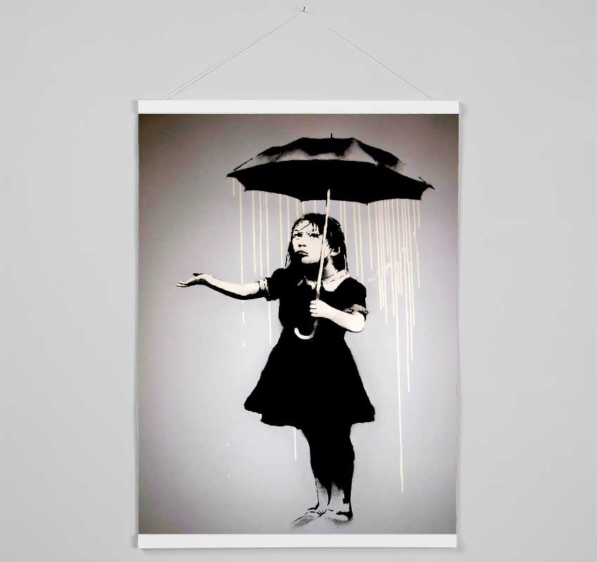 Liquid Rain Hanging Poster - Wallart-Direct UK