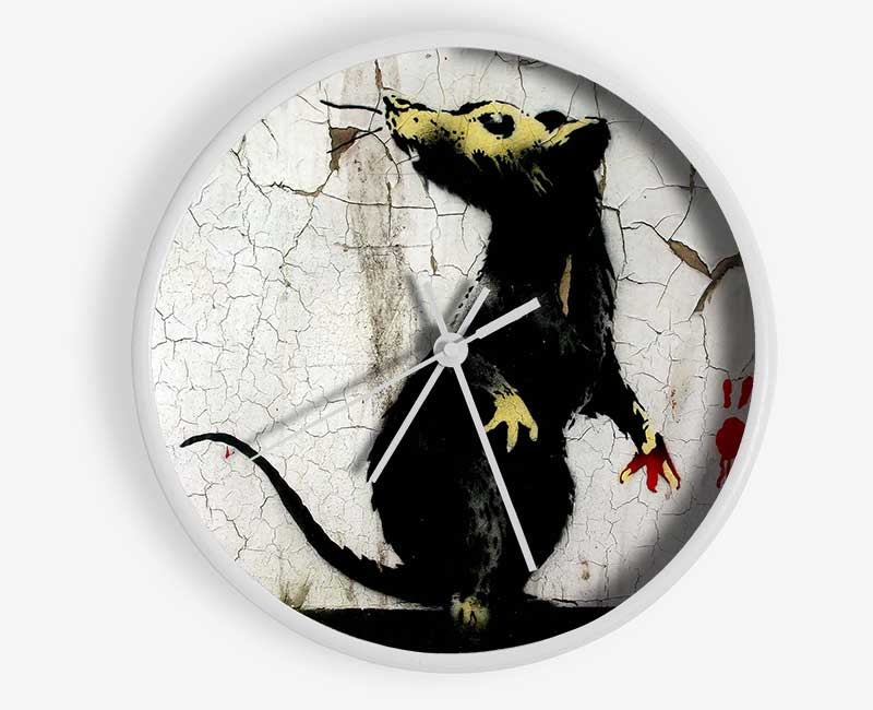 Rat Paw Clock - Wallart-Direct UK