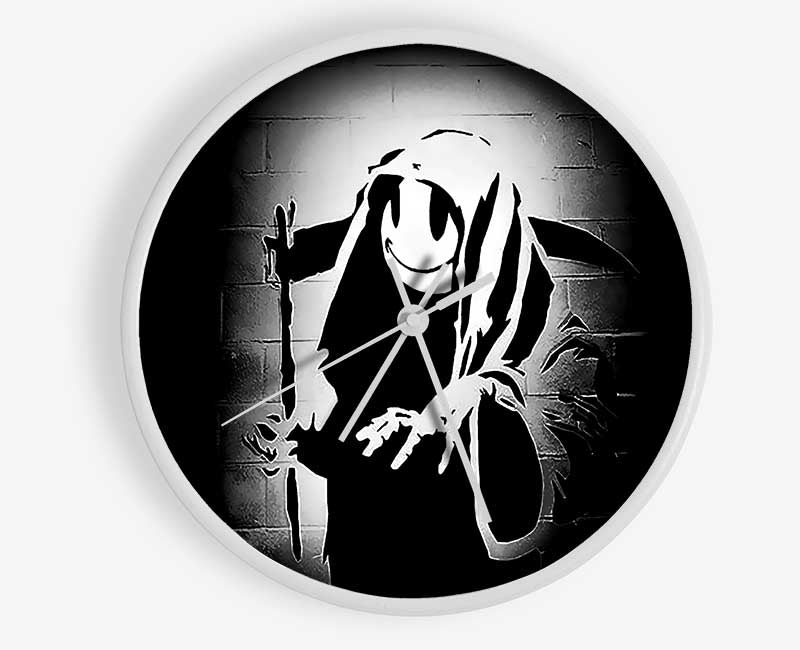 Reaper In The Shadows Clock - Wallart-Direct UK