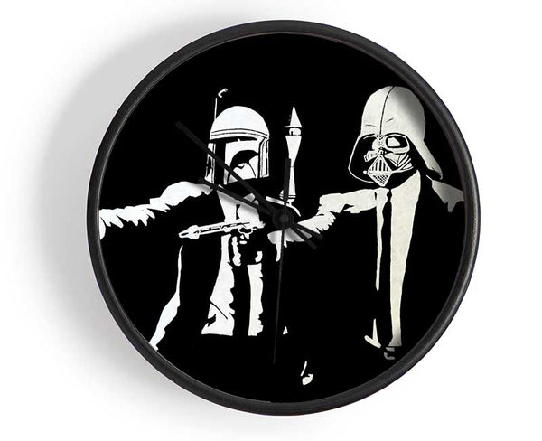 Star Wars Pulp Fiction Clock - Wallart-Direct UK