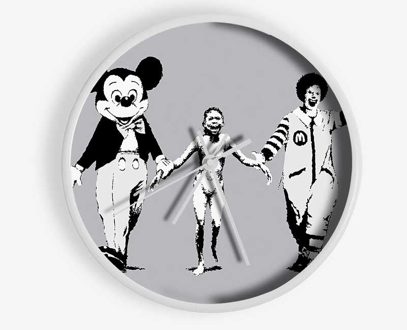 Third World Love Clock - Wallart-Direct UK