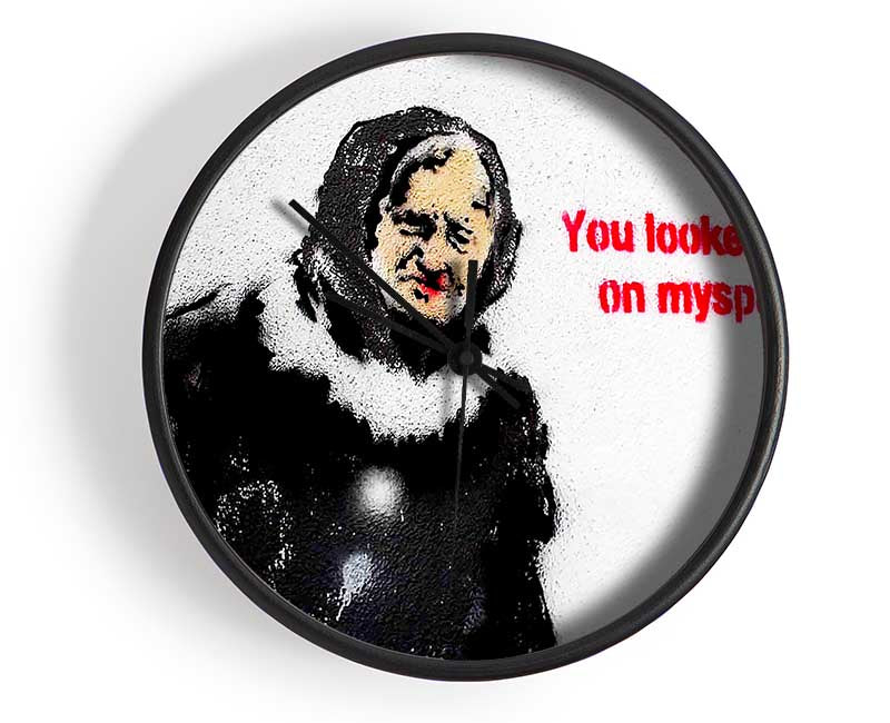 You Looked Better On Myspace Clock - Wallart-Direct UK