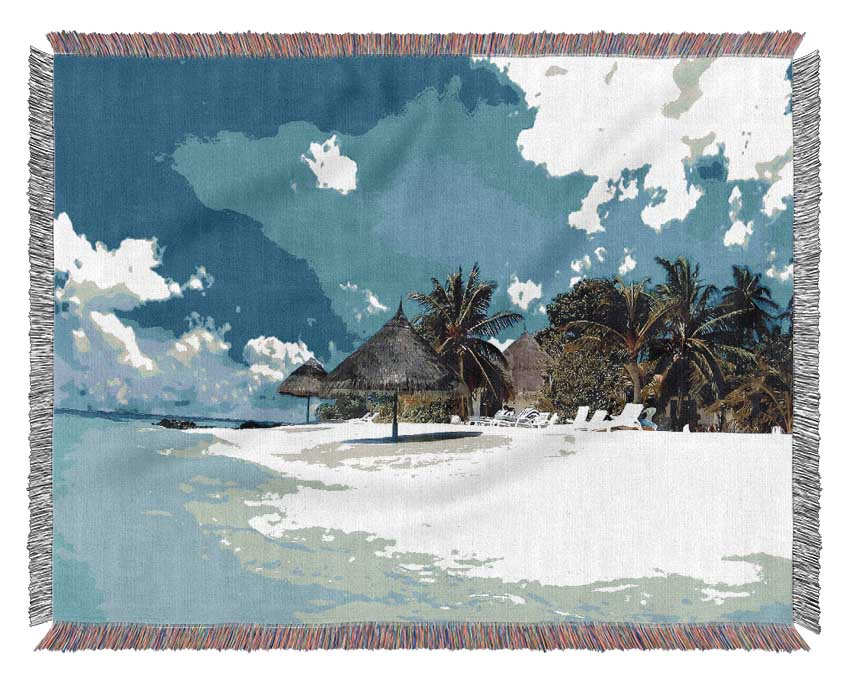 Beach Life Woven Blanket