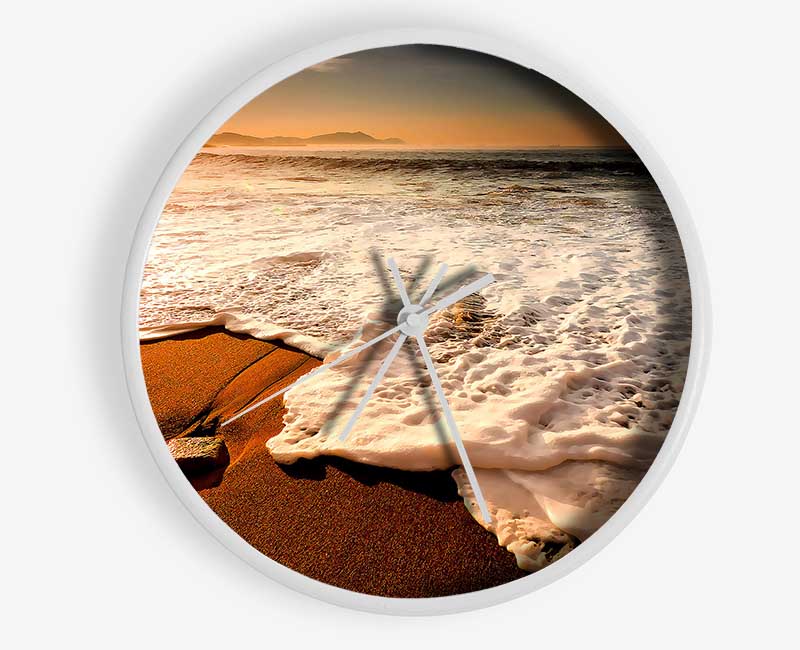 Sunset Ocean Delight Clock - Wallart-Direct UK