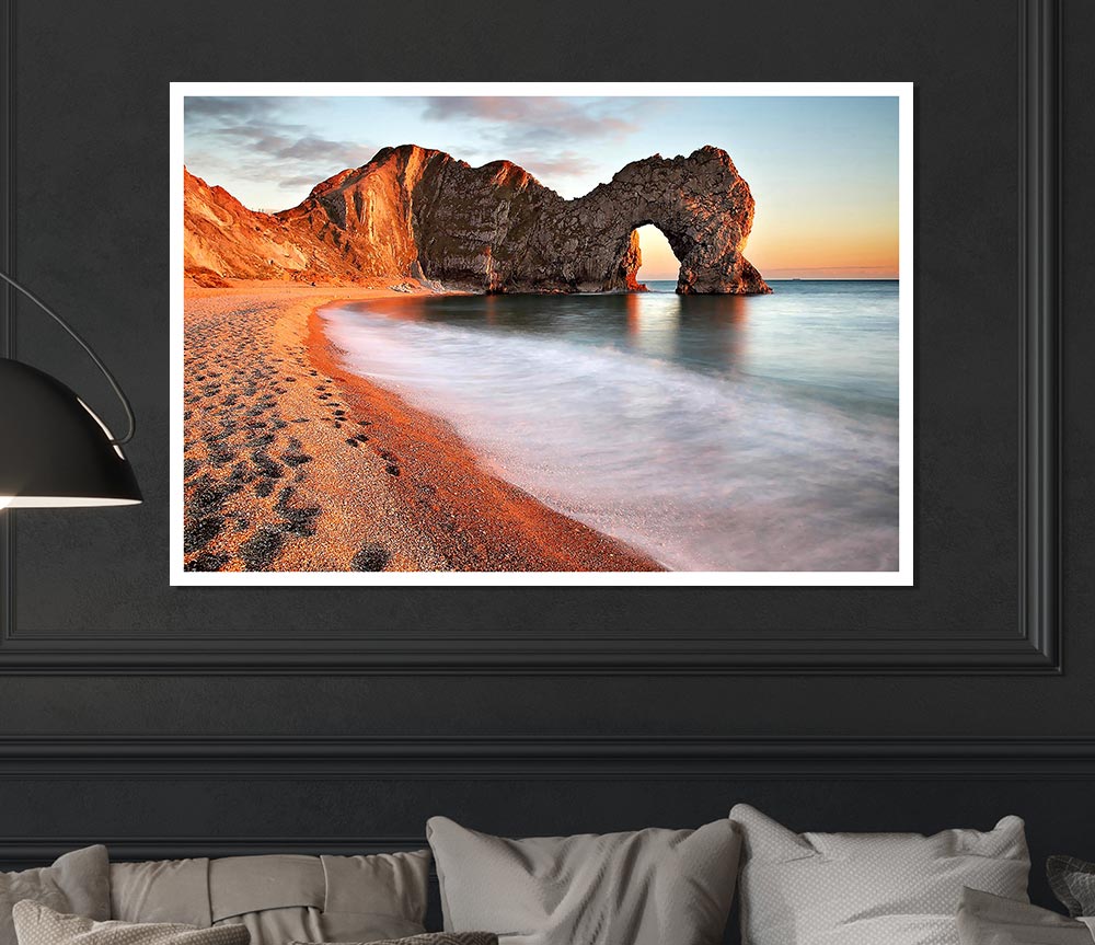 Durdle Door England Print Poster Wall Art