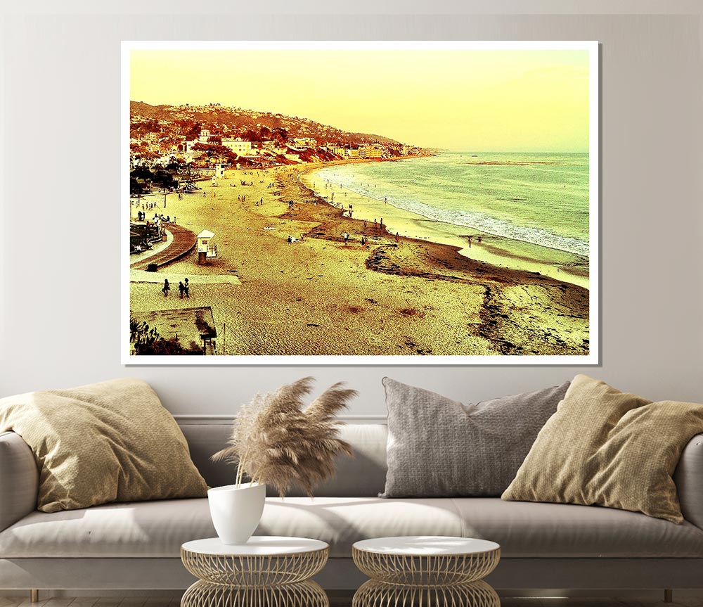 Laguna Print Poster Wall Art