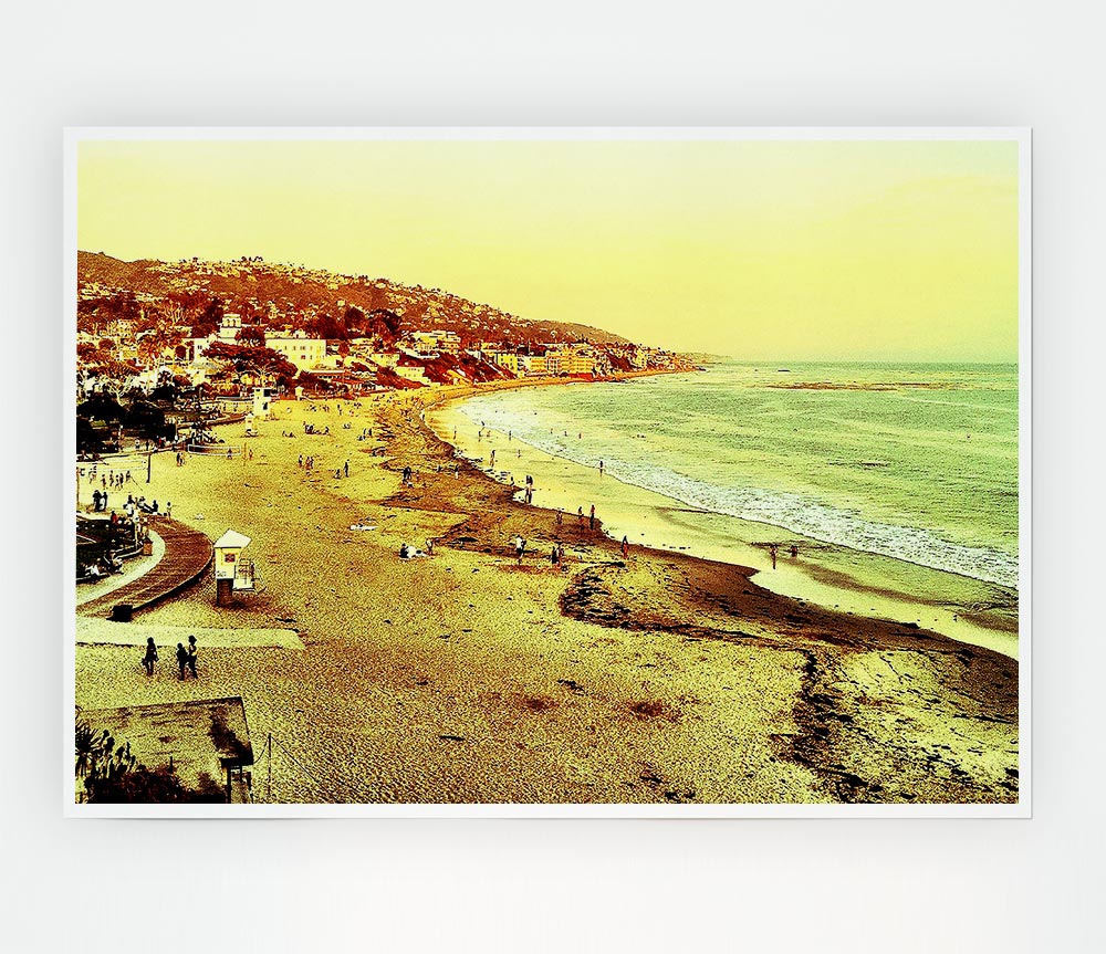 Laguna Print Poster Wall Art