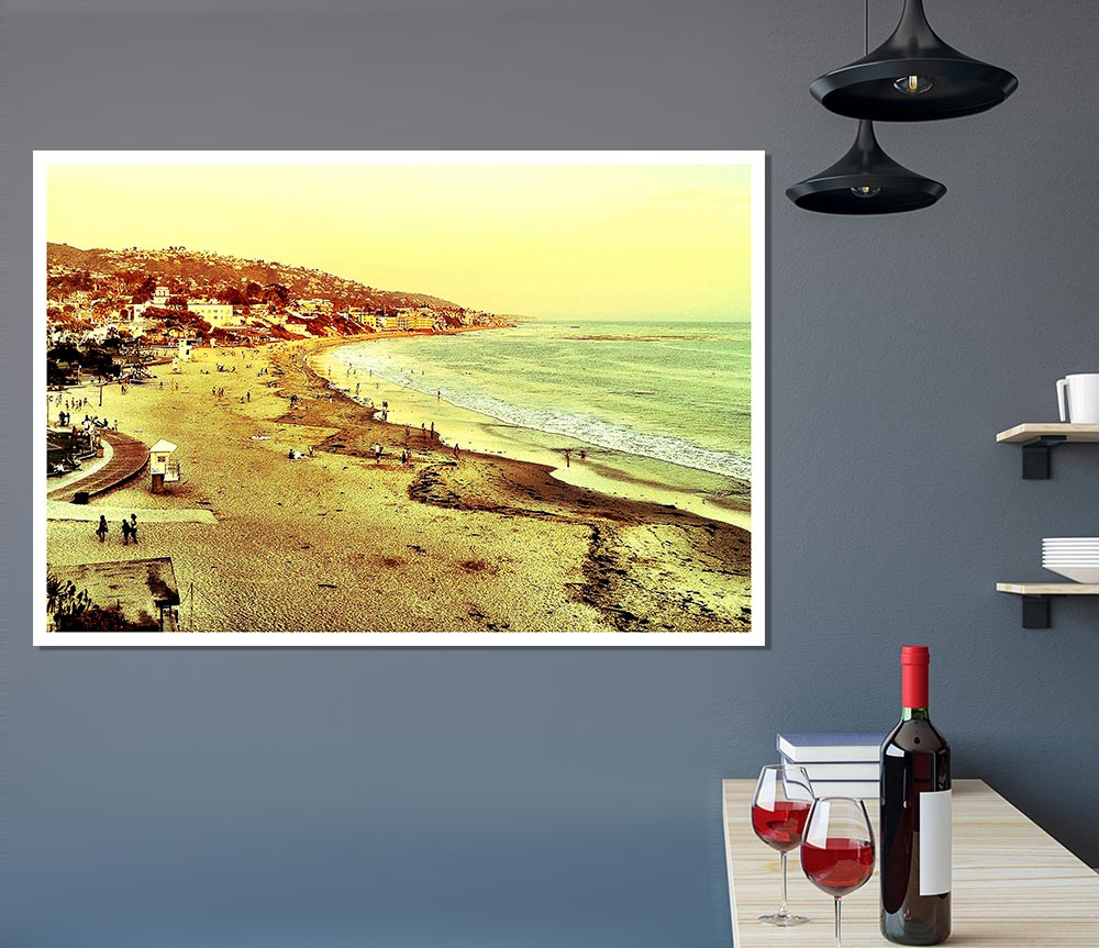 Laguna Print Poster Wall Art