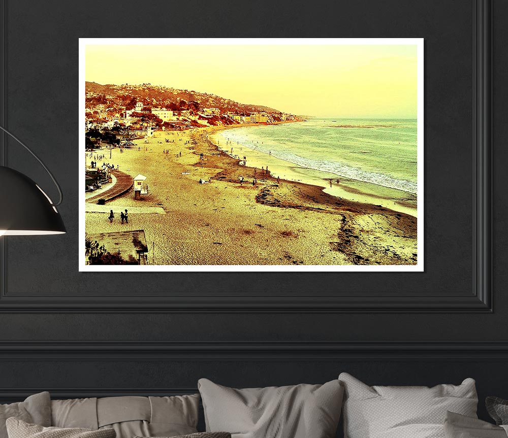 Laguna Print Poster Wall Art