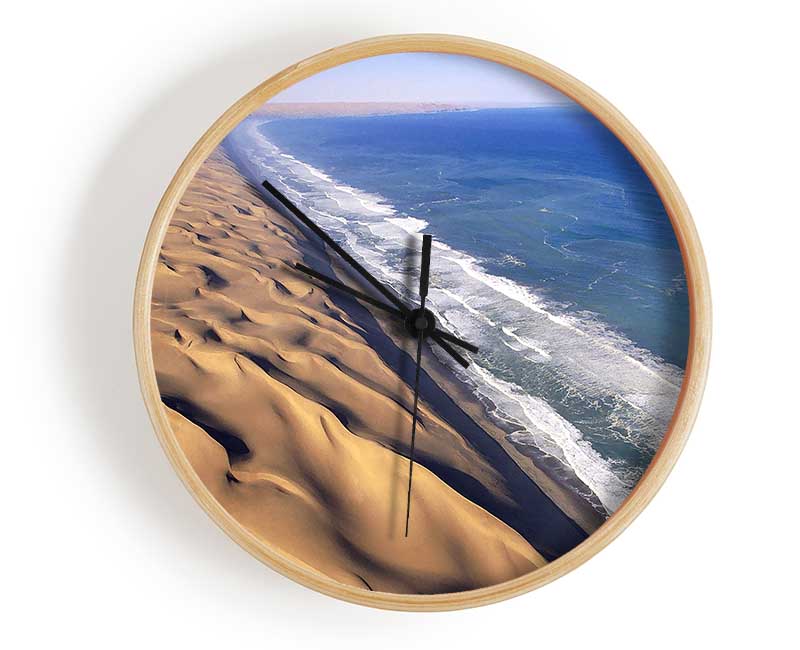 The Great Dune Of Pyla France Clock - Wallart-Direct UK