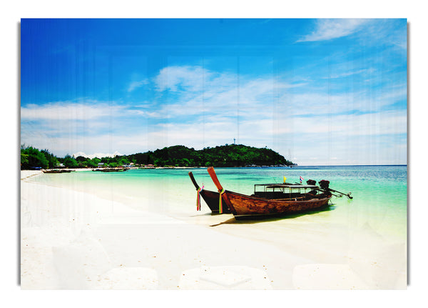 White Sands On The Paradise Island