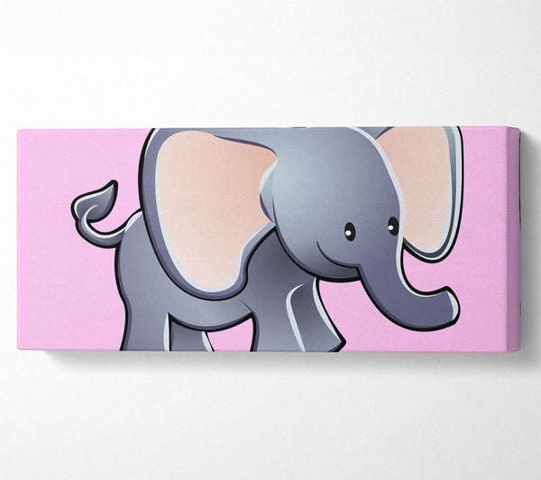 Big Eared Elephant Pink