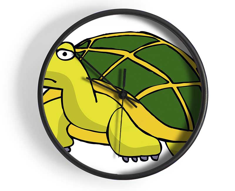 Big Turtle White Clock - Wallart-Direct UK