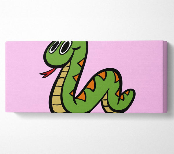 Cartoon Snake Pink