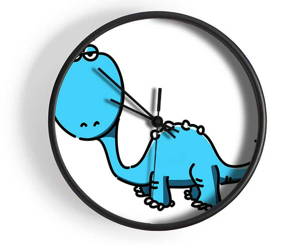 Dinosaur Not Impressed White Clock - Wallart-Direct UK