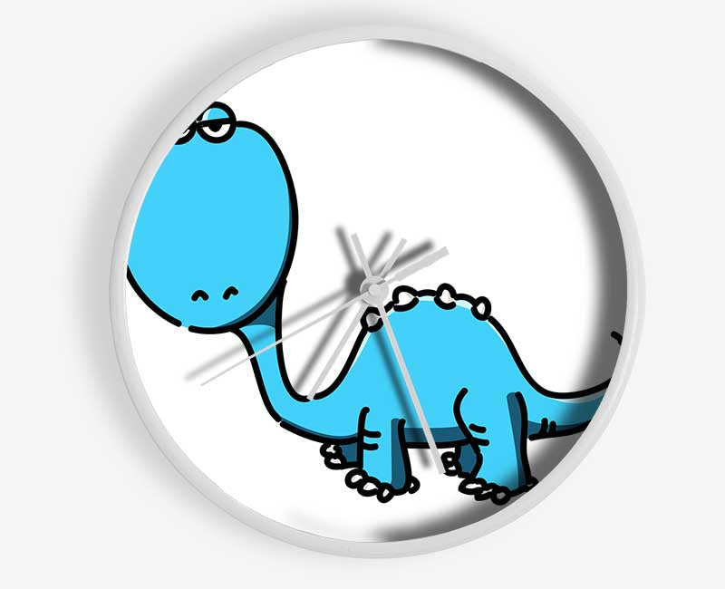 Dinosaur Not Impressed White Clock - Wallart-Direct UK