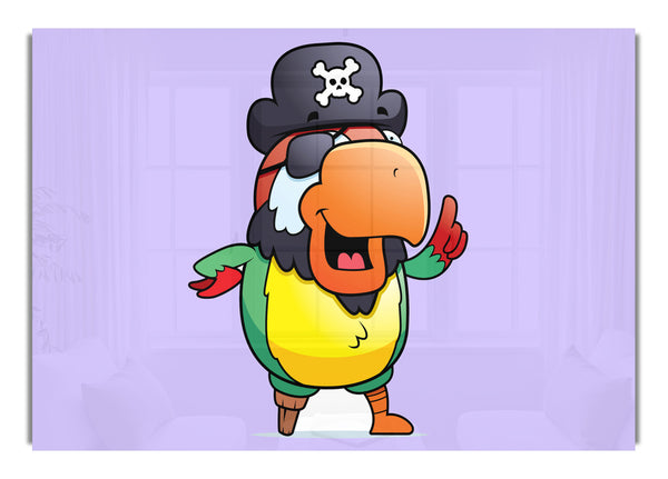 Pirate Parrot Eyepatch Lilac