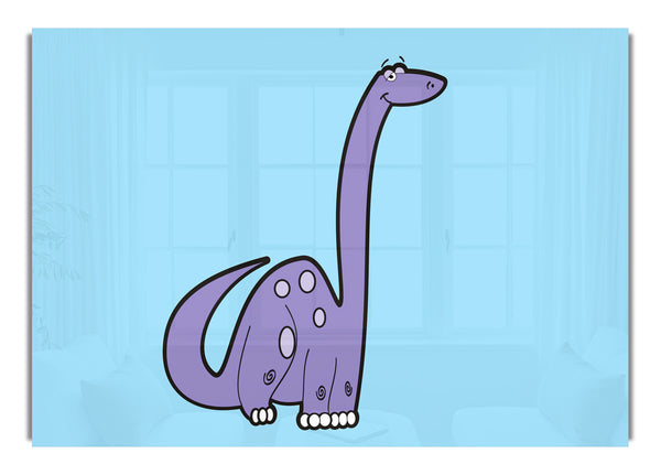 Tall Dinosaur Baby Blue