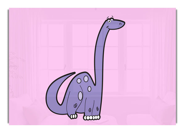 Tall Dinosaur Pink