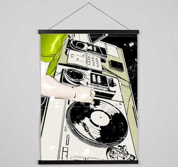 Dj Nights Hanging Poster - Wallart-Direct UK