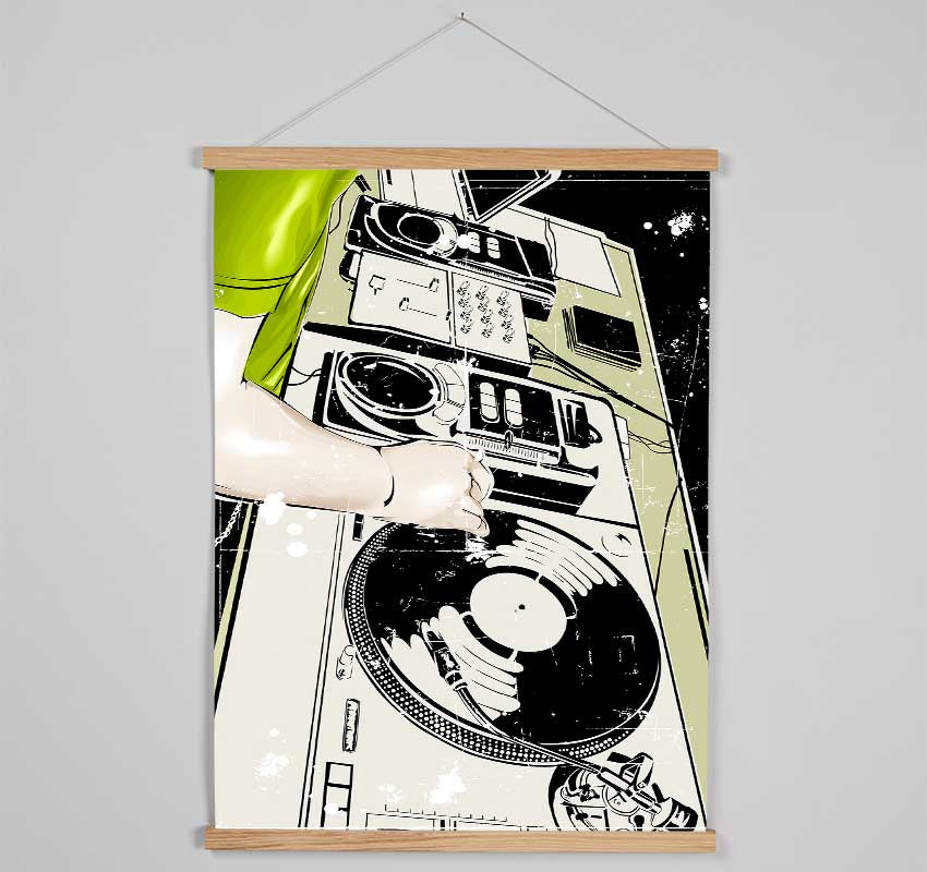 Dj Nights Hanging Poster - Wallart-Direct UK