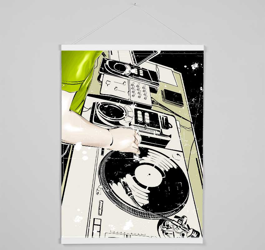 Dj Nights Hanging Poster - Wallart-Direct UK