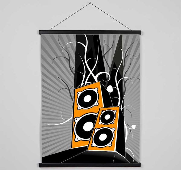 Speaker Sounds Hanging Poster - Wallart-Direct UK