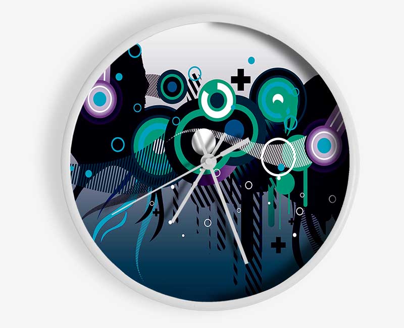 Talking Heads Clock - Wallart-Direct UK