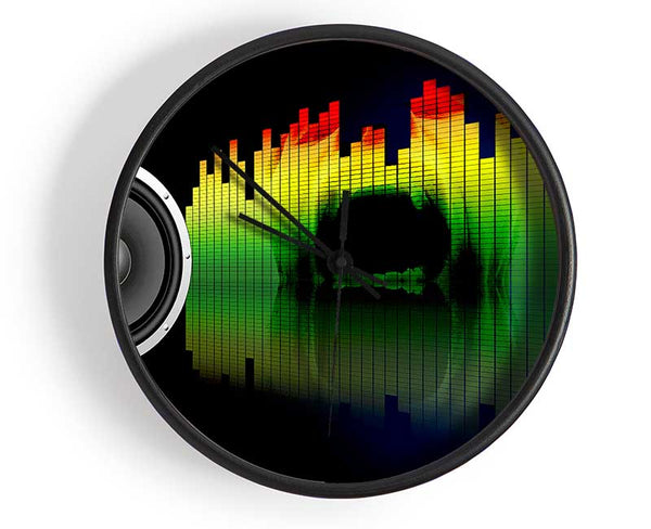 Equalizer Mouth Clock - Wallart-Direct UK