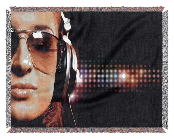 Club Music Woven Blanket