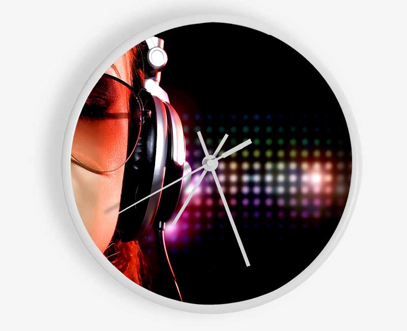 Club Music Clock - Wallart-Direct UK