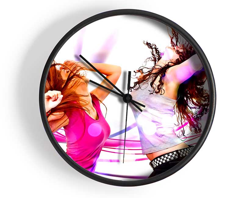 Dancing Girls Clock - Wallart-Direct UK