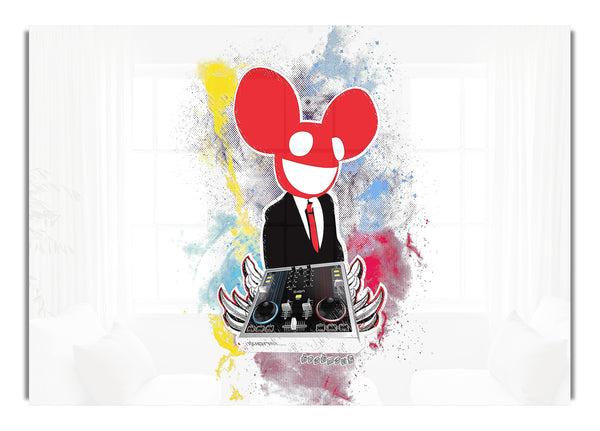 Deadmau5dj Canvas.Jpg Club gerahmt