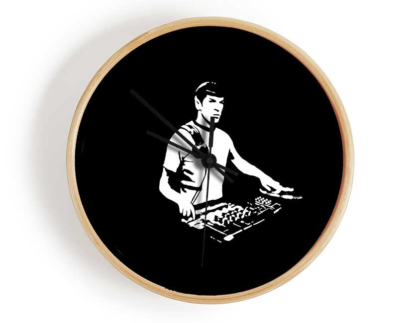 Dj Spock Clock - Wallart-Direct UK