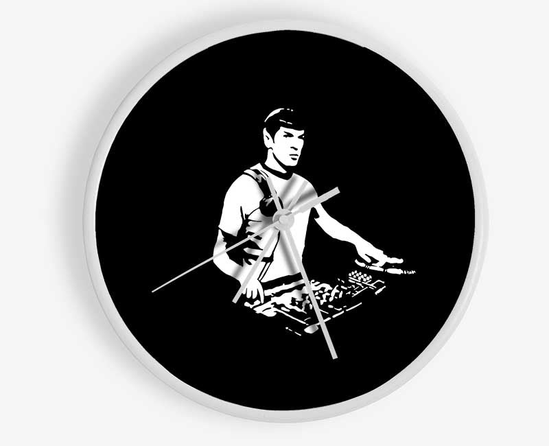 Dj Spock Clock - Wallart-Direct UK