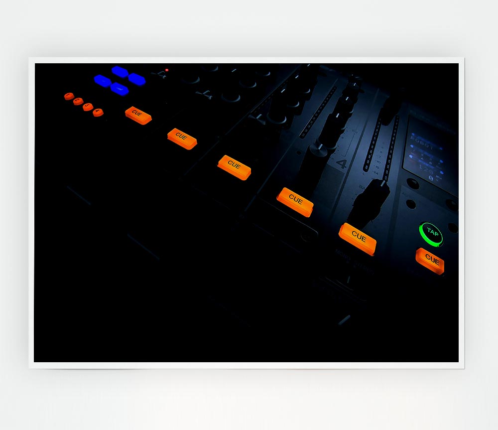 Dj Tools Print Poster Wall Art