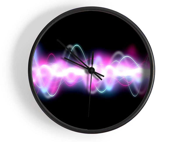 Sound Of Music Colourful Clock - Wallart-Direct UK