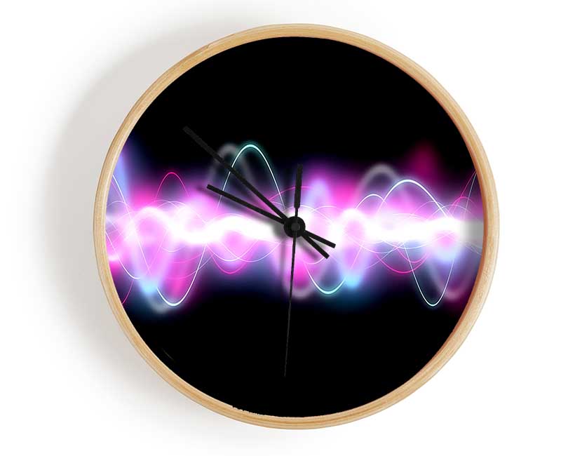 Sound Of Music Colourful Clock - Wallart-Direct UK