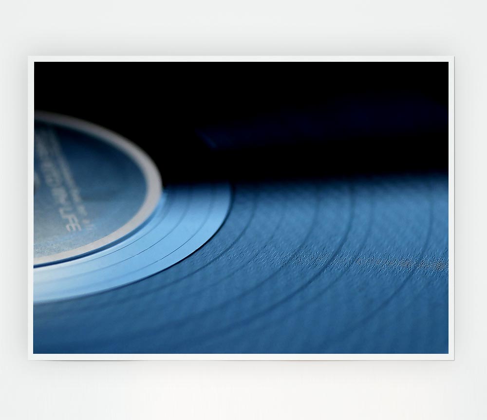 Vinyl Record Print Poster Wall Art