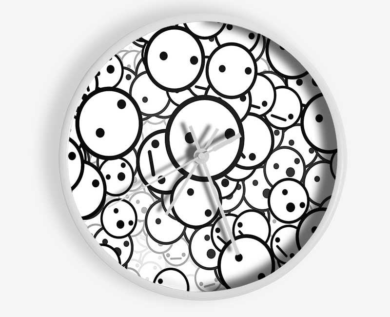 Smiles Clock - Wallart-Direct UK