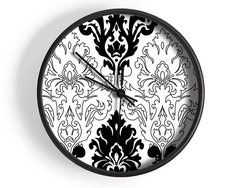 Flock Of Grey Clock - Wallart-Direct UK