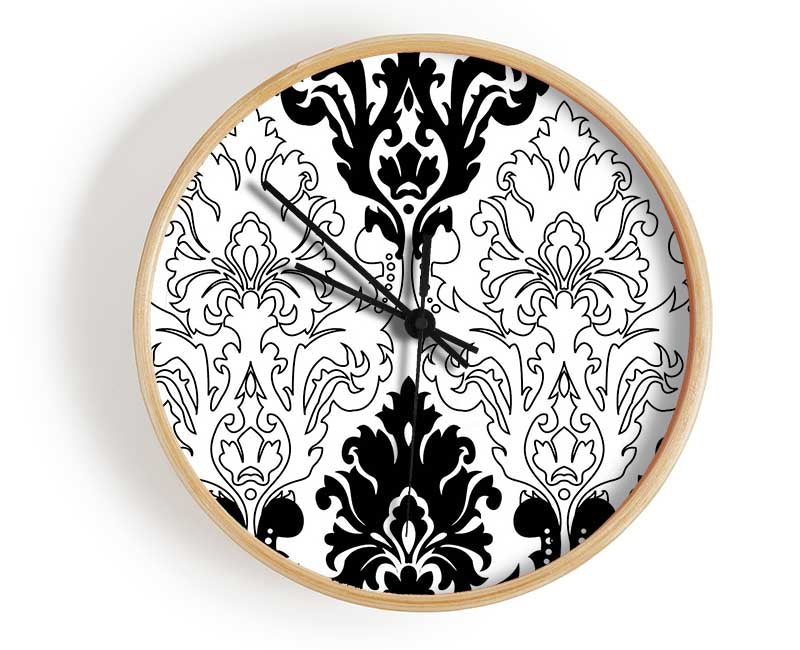 Flock Of Grey Clock - Wallart-Direct UK