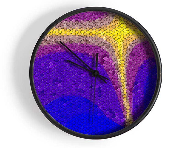 Golden Line Clock - Wallart-Direct UK