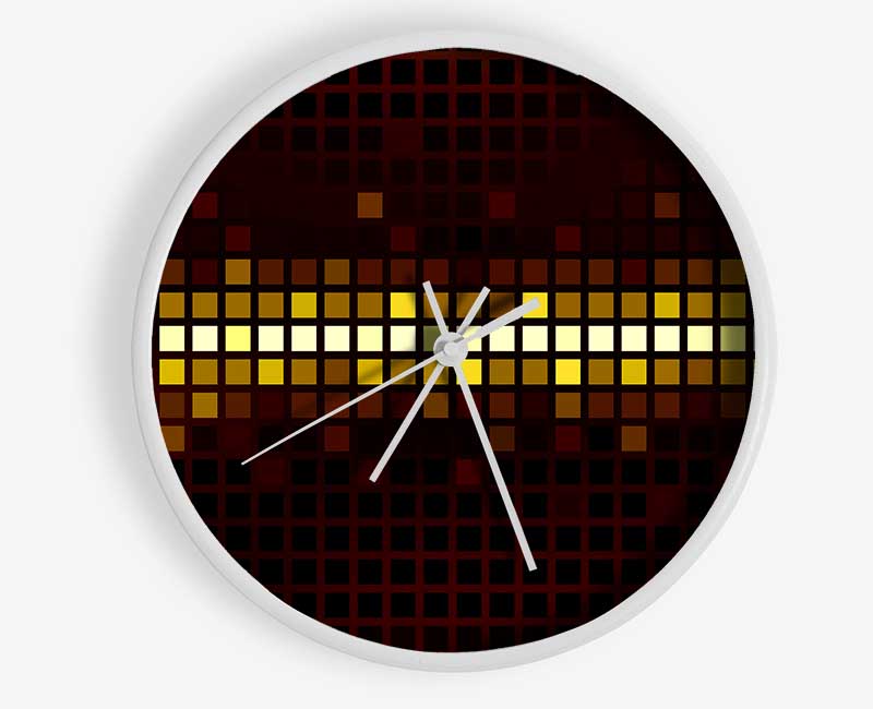 The Golden Line Clock - Wallart-Direct UK