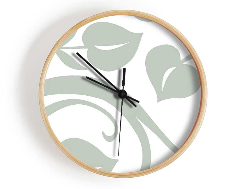 Embodiment Of Perfection Grey Clock - Wallart-Direct UK