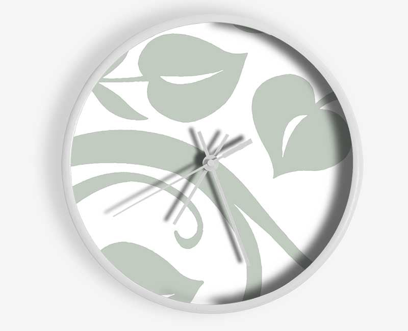 Embodiment Of Perfection Grey Clock - Wallart-Direct UK