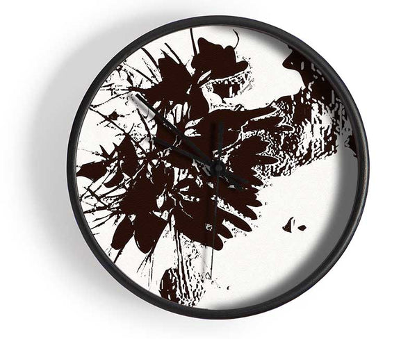 Retreat Brown Clock - Wallart-Direct UK