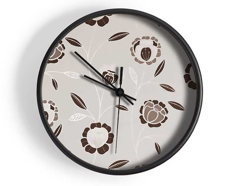 Evolution Of The Seed Beige Clock - Wallart-Direct UK