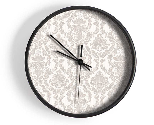 Flock Grey Clock - Wallart-Direct UK